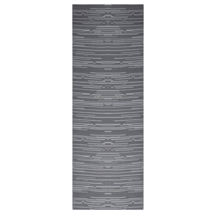 Tappeto per Esterni ARAKIL Antracite 80x250 cm in PP 317021