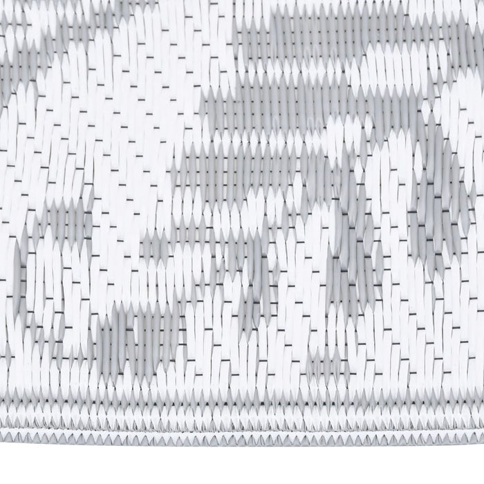 Tappeto da Esterno ARAKIL Grigio Chiaro 80x250 cm in PP 317030