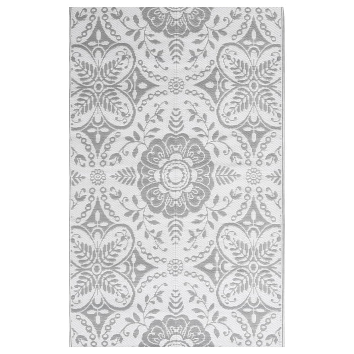 Tappeto da Esterno Grigio Chiaro 140x200 cm in PP cod mxl 64085