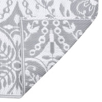 Tappeto da Esterno ARAKIL Grigio Chiaro 140x200 cm PP 317031