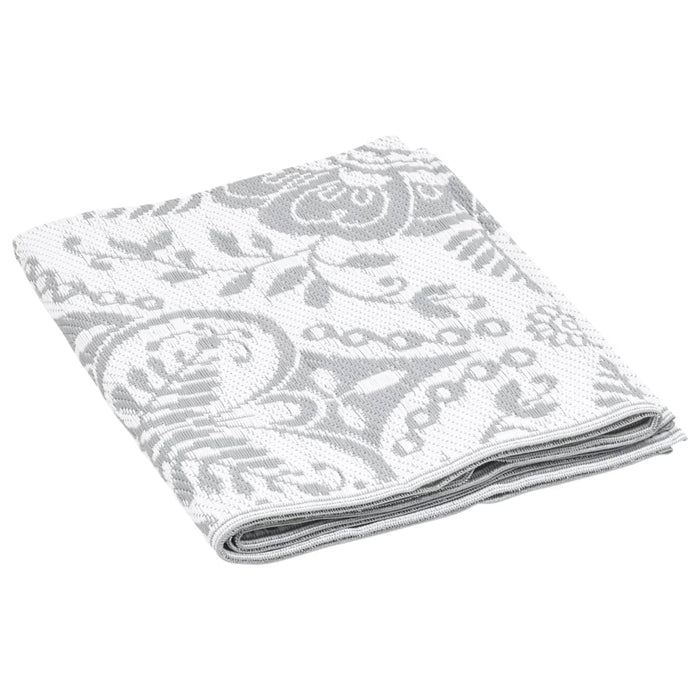 Tappeto da Esterno ARAKIL Grigio Chiaro 140x200 cm PP 317031