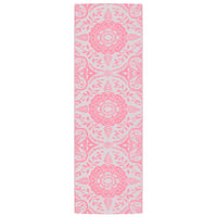 Tappeto da Esterno Rosa 80x250 cm in PP 317036