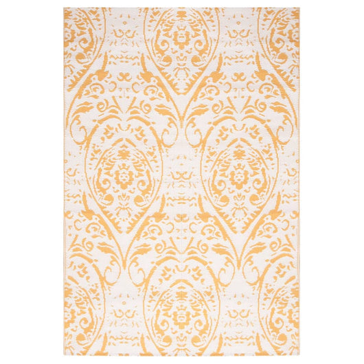 Tappeto da Esterno Giallo 140x200 cm in PP cod mxl 64086