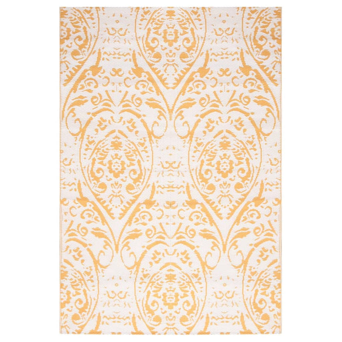 Tappeto da Esterno Giallo 140x200 cm in PP cod mxl 64086