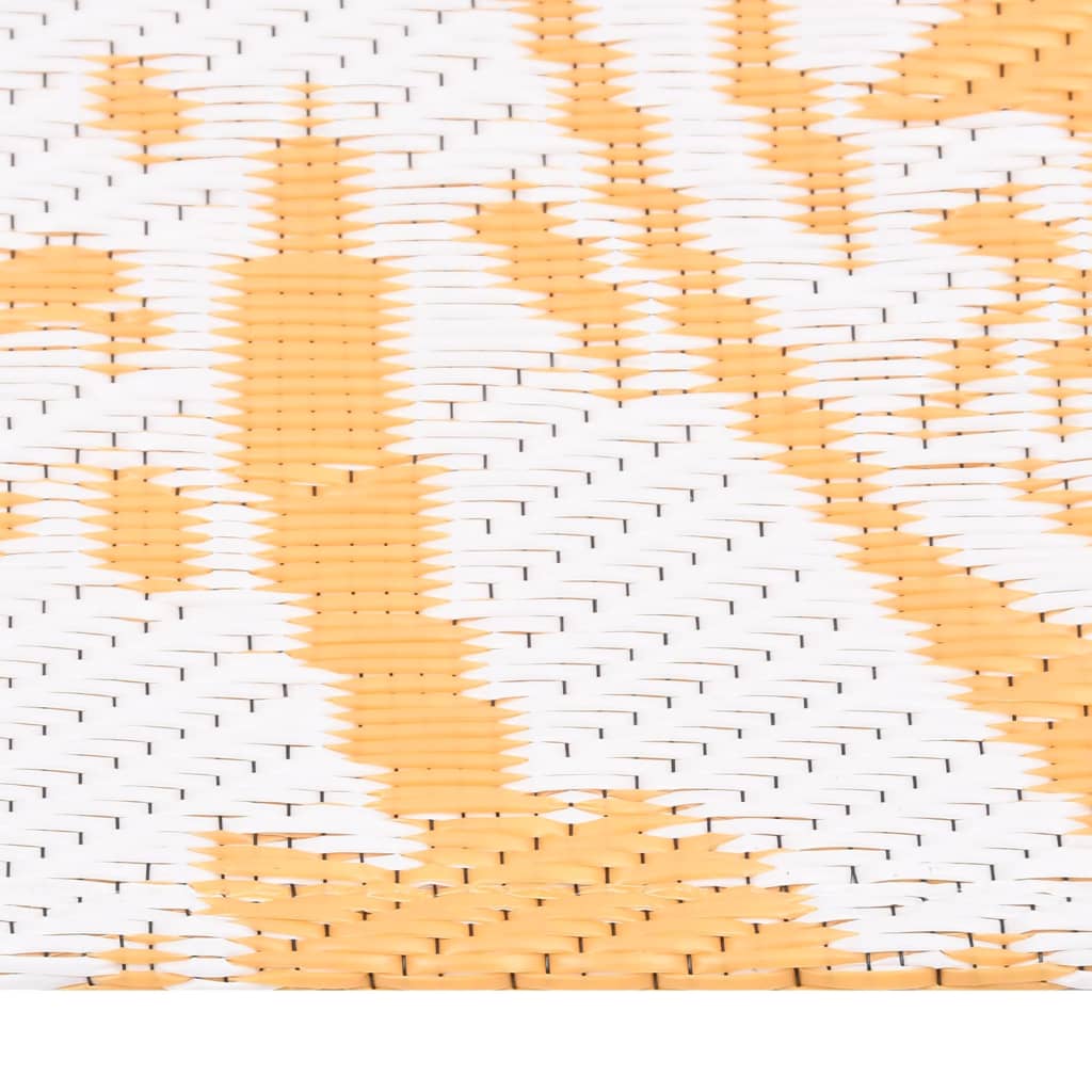 Tappeto da Esterno Giallo 140x200 cm in PP cod mxl 64086