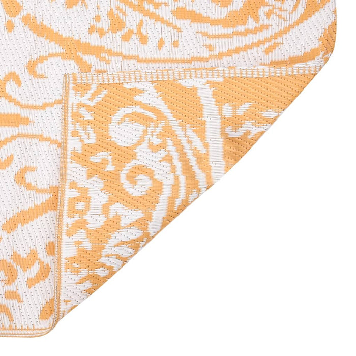 Tappeto da Esterno ARAKIL Giallo 140x200 cm in PP 317040