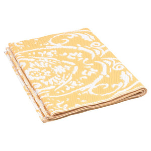 Tappeto da Esterno ARAKIL Giallo 140x200 cm in PP 317040