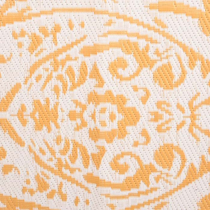 Tappeto da Esterno Giallo 140x200 cm in PP cod mxl 64086