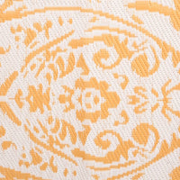 Tappeto da Esterno ARAKIL Giallo 140x200 cm in PP 317040