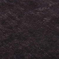 Tappeto Lavabile 160x230 cm Nero e Oro Antiscivolo 337931