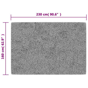 Tappeto Lavabile 160x230 cm Nero e Oro Antiscivolo 337931