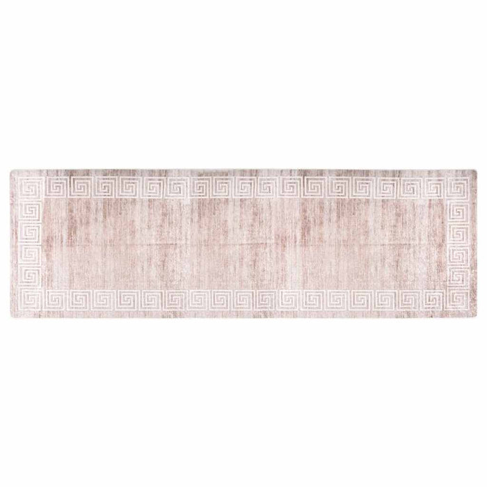Tappeto Lavabile 80x300 cm Beige Antiscivolo cod mxl 60953