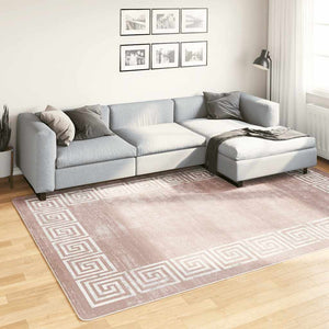 Tappeto Lavabile 190x300 cm Beige Antiscivolo 337944