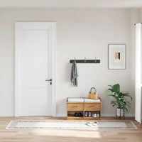 Tappeto Lavabile 80x300 cm Beige Chiaro Antiscivolo 337947