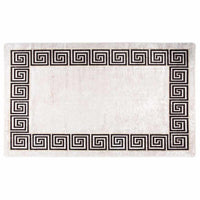 Tappeto Lavabile 120x180 cm Beige Chiaro Antiscivolo cod mxl 70990