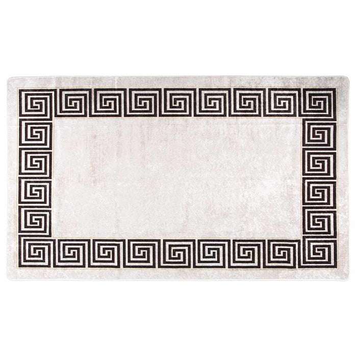 Tappeto Lavabile 120x180 cm Beige Chiaro Antiscivolo cod mxl 70990