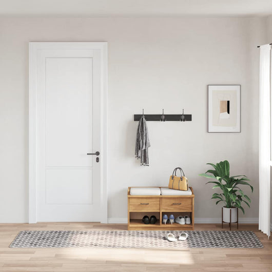 Tappeto Lavabile 80x300 cm Multicolore Antiscivolo 337977