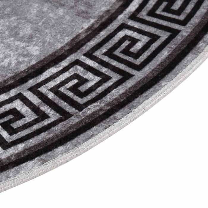 Tappeto Lavabile φ120 cm Multicolore Antiscivolo 337987