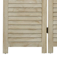 Divisorio a 6 Pannelli-Set di 6 pannelli Paravento 210 x 165 cm Legno Massello di Paulownia