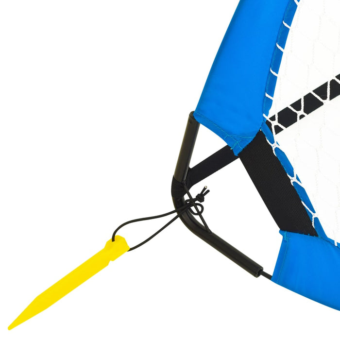 Porte da Calcio per Bambini 2 pz con Custodia 75,5x46x48 cm 93366