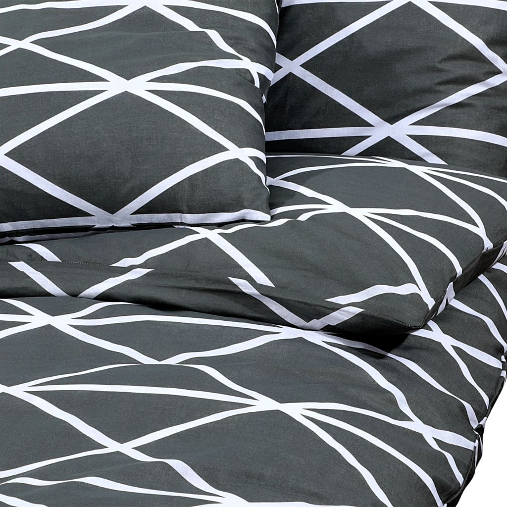Set Copripiumino Grigio 135x200 cm in Cotone cod mxl 69376