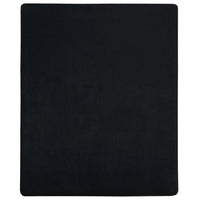 Lenzuolo con Angoli Jersey Nero 90x200 cm Cotone 136210