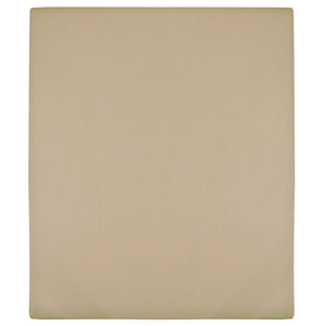 Lenzuola con Angoli Jersey 2pz Tortora 180x200 cm Cotone cod mxl 63843