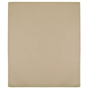 Lenzuola con Angoli Jersey 2pz Tortora 180x200 cm Cotone 136229