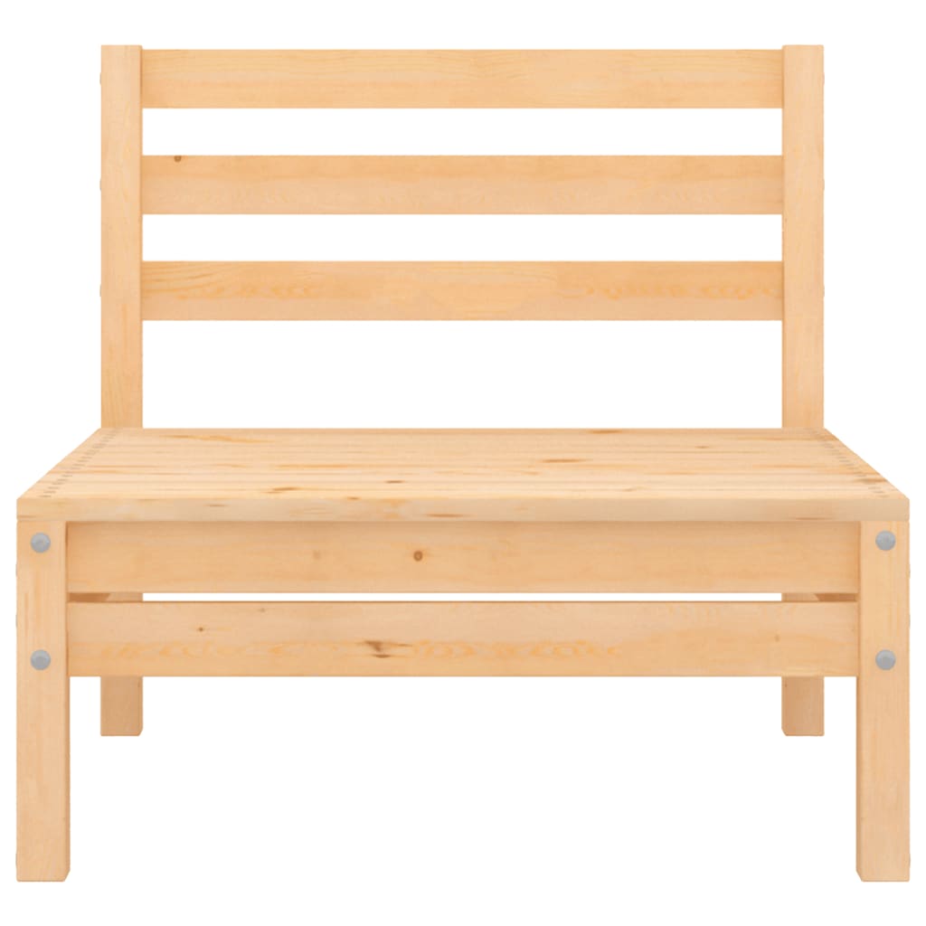 Divano Centrale da Giardino in Legno Massello di Pino  cod mxl 39557