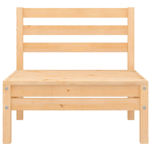 Divano Centrale da Giardino in Legno Massello di Pino  cod mxl 39557