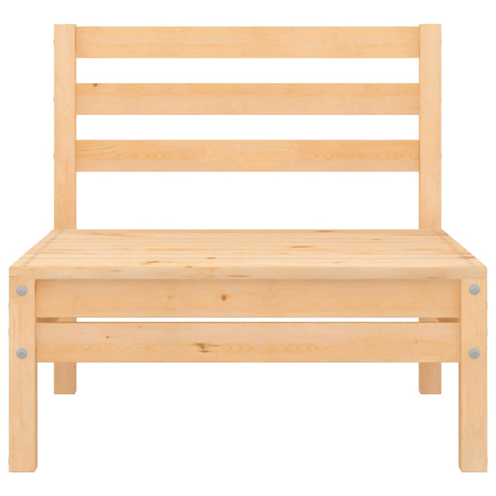 Divano Centrale da Giardino in Legno Massello di Pino  cod mxl 39557