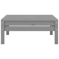 Poggiapiedi da giardino grigio in legno di pino massiccio 02_0014948