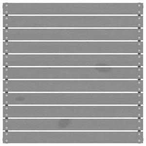 Poggiapiedi da Giardino Grigio in Legno Massello di Pino cod mxl 50104