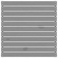 Poggiapiedi da Giardino Grigio in Legno Massello di Pino 806579