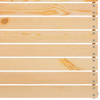 Divani Angolari da Giardino 2 pz in Legno Massello di Pino 806582