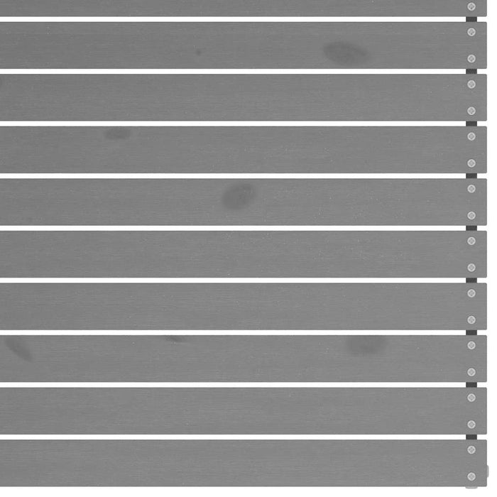 Divani Angolari da Giardino 2 pz Grigi in Massello di Pino cod mxl 39558