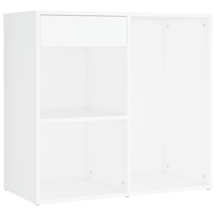 Toeletta con LED e Armadietto Bianco in Legno Multistrato 3082017