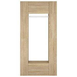 Mobili da Corridoio 2 pz Rovere Sonoma in Legno Multistrato 3082038