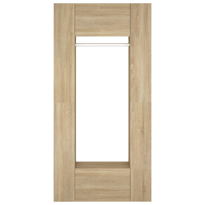 Mobili da Corridoio 2 pz Rovere Sonoma in Legno Multistrato 3082038