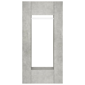 Mobili da Corridoio 2 pz Grigio Cemento in Legno Multistrato 3082039