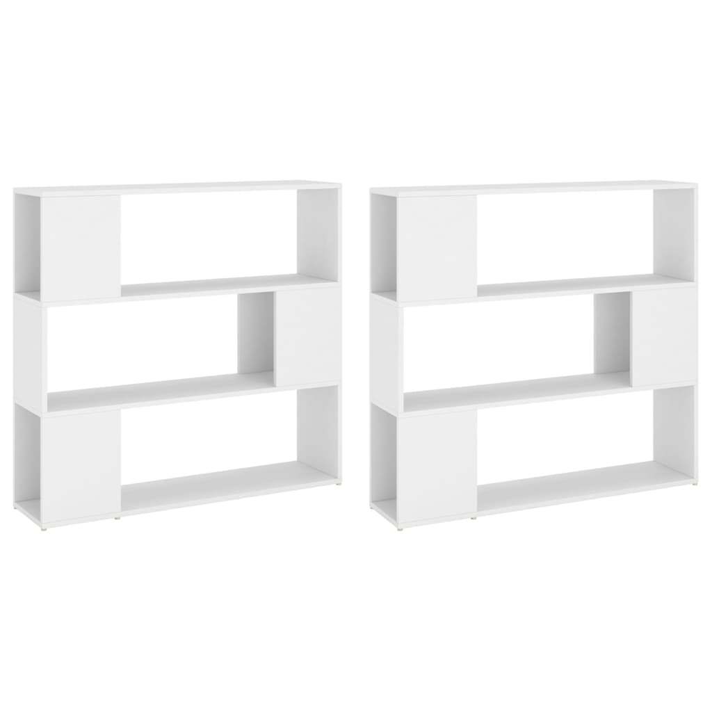 Libreria/Divisorio Bianco 100x24x188 cm cod mxl 25086