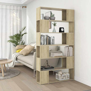 Libreria/Divisorio Rovere Sonoma 100x24x188 cm cod mxl 8236