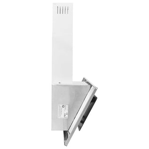 Cappa parete 90 cm acciaio inox e vetro temperato argento 02_0005858