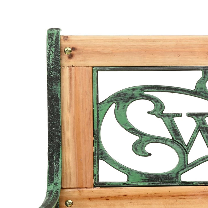 Panchina da Giardino 122 cm in Legno Massello di Abete cod mxl 42025