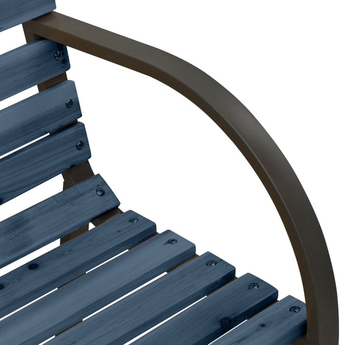 Panca da giardino mobili da giardino per esterni terrazza per bambini 81 cm in legno di pino cinese grigio 02_0011762