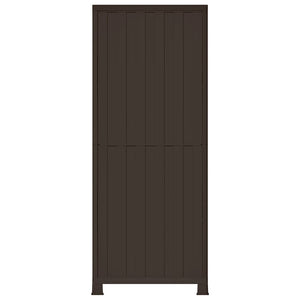 Armadietto in Plastica 68x39x171,5 cm Design Rattan cod mxl 50294