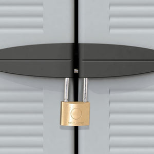 Armadietto in Plastica 68x39x171,5 cm cod mxl 51346