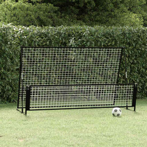 Porta da Calcio a Rimbalzo 2 in 1 202x104x120 cm in Acciaio 93373