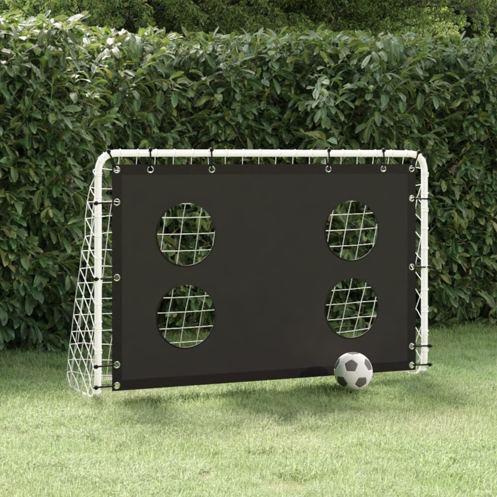 Rete da Allenamento per Porta da Calcio in Acciaio 184x61x122cm 93376