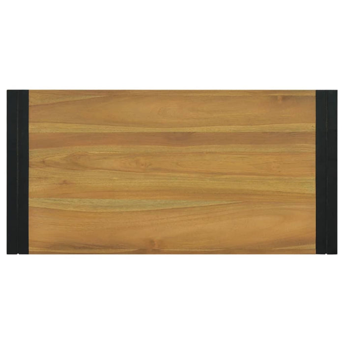 Mobile da Bagno 90x45x35 cm in Legno Massello di Teak 338231